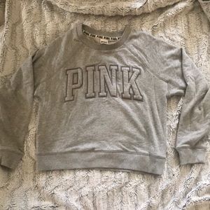 Victorias Secret Pink crew neck sweatshirt